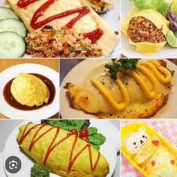 ไข่ห่อข้าว พร้อมซอสมะเขือเทศ