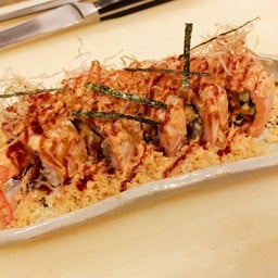 40 Salmon Unagi Tem Roll 5 Pcs