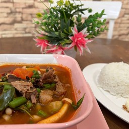 เซ็ตแกงป่าเป็ด พร้อมข้าว ไข่ดาว