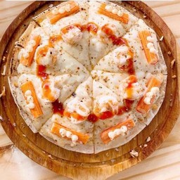 Pizza Pan - Shrimp + Crab Stick Cheese 🍤+🦀🧀  [ 🇳 🇪 🇼] 🔥
