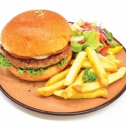 พรีเมี่ยมเบอร์เกอร์เนื้อ