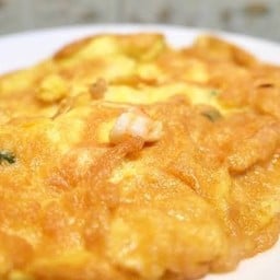 ไข่เจียวหมูสับ ไข่ 2 ฟอง