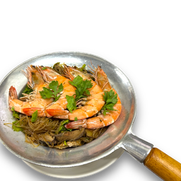 กุ้งอบวุ้นเส้น