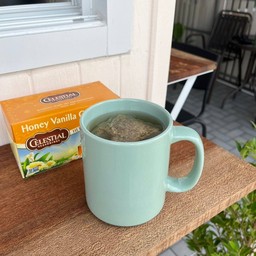Hot Honey Camomile Vanilla Tea