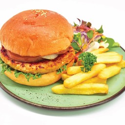 ดีลักซ์เบอร์เกอร์หมู