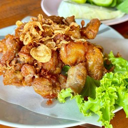 ใส้อ่อนทอด