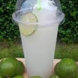 น้ำมะนาวคั้นสดปั่น