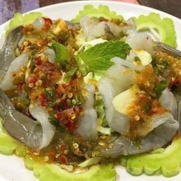 กุ้งแช่น้ำปลา