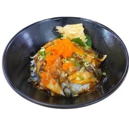 ข้าวหน้าซาบะ อบุริ(ซาบะดองเบิร์นไฟ) Saba Aburi Don