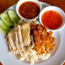 ข้าวมันไก่ผสม
