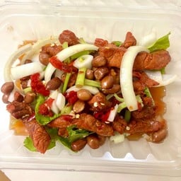 ยำเนื้อแดดเดียว