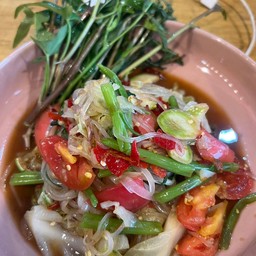 ตำเส้นเล็กปลาร้า