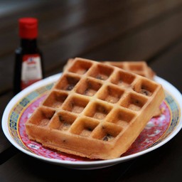 วาฟเฟิลช็อคโกแลตรัมเรซิน