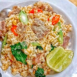 ข้าวผัดหมูชิ้น