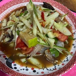 ตำแตงกุ้งสด