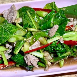 คะน้าน้ำมันหอย