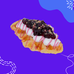 ครอฟเฟิลวิปปิ้งบลูเบอรี่