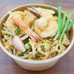 D. ผัดไทกุ้งสด