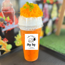 ชาไทยวิปฝอยทอง