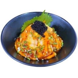 ข้าวหน้าแซลมอนลาวา -ลดราคาจาก 199 Salmon Lava Don