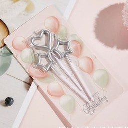 เทียนดาว&หัวใจ(เงิน)