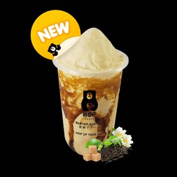 ชาไต้หวันบราวน์ชูก้าปั่น