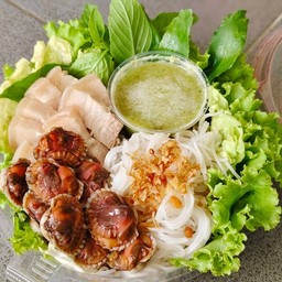 เมี่ยงหอยแครง+หมูสามชั้น