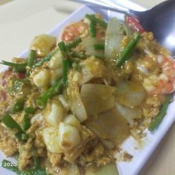 ทะเล ผัดผงกระหรี่