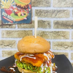 เบอร์เกอร์ปลา Fish Burger