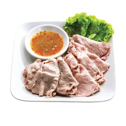 หมูสไลซ์ลวกจิ้ม