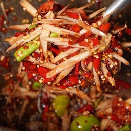 Papaya Salad with Crab and Fermented Fish