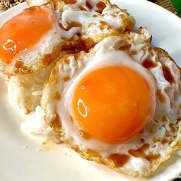 ข้าวไข่ดาว2ฟอง