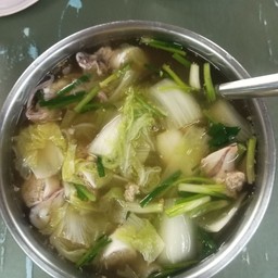 ต้มจืดปลาหมึกยัดใส้