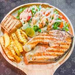 แซลม่อนสเต็ก