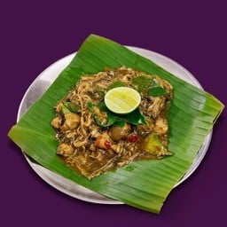 หมกหน่อไม้หมูสามชั้น  -  Steamed Bamboo Shoot With Pork Belly