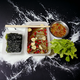 กุ้งดอง สาหร่าย