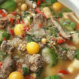 แกงอ่อมวุ้นเส้นพวงไข่