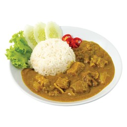 ข้าวกระหรี่เนื้อเปื่อย