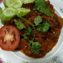 เนื้อย่างผัดซอส