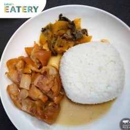 ข้าวขาหมู + เอ็น (ข้าวขาหมู พ.4)