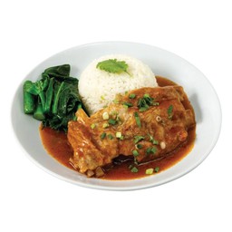 ข้าวซี่โครงหมูอบ