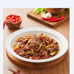 เนื้อวัวผัดพริก