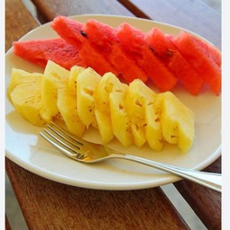 สับปะรด+แตงโม