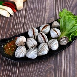 หอยแครงลวก