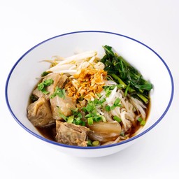 ก๋วยเตี๋ยว เนื้อเปื่อย + เอ็นตุ๋น