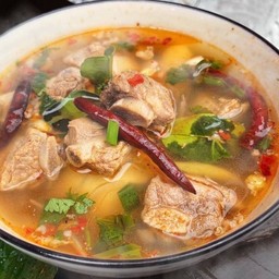 ต้มแซ่บซี่โครงหมู