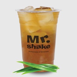 ชาเขียว+วุ้นใบเตย