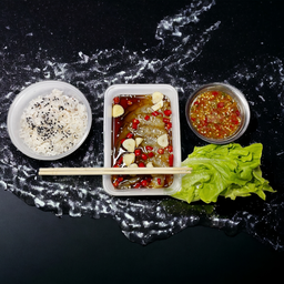 กุ้งดอง ข้าวญี่ปุ่น