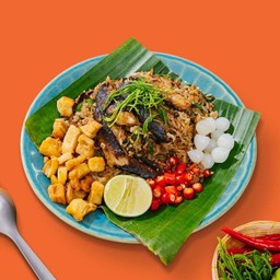 ข้าวผัดกะปิปลาทูสามเหม็น  -  Shrimp Paste Fried Rice 
