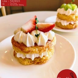 Mini Mille-feuille มินิมิวเฟย (พายฝรั่งเศส)